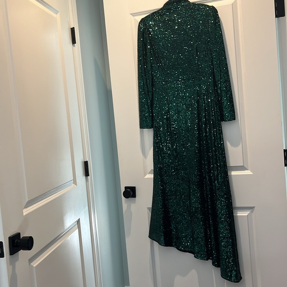 EUC - Cefinn Jacquetta sequin full length evening gown. Size 6 US, 10 UK. Lined - Picture 5 of 8
